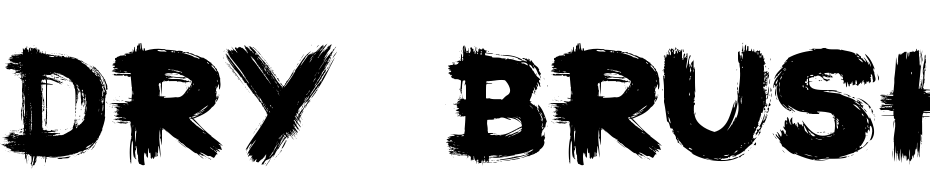 Dry Brush Font Download Free