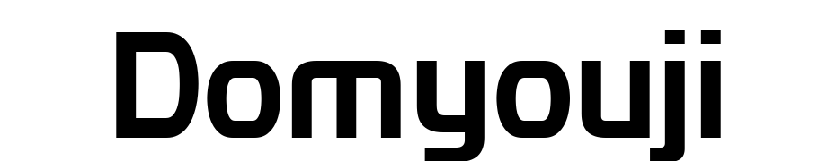 Domyouji Font Download Free