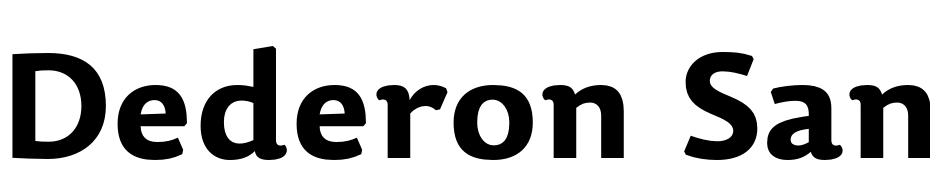 Dederon Sans Std Bold Font Download Free
