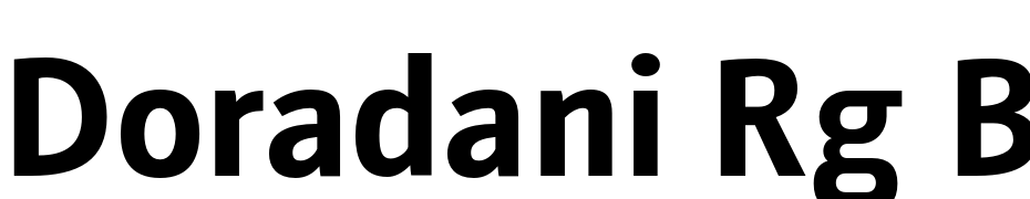 Doradani Rg Bold Font Download Free