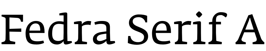 Fedra Serif A Pro Book Fuente Descargar Gratis