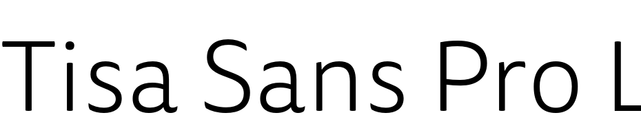 Tisa Sans Pro Light Scarica Caratteri Gratis