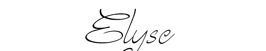 Elyse cкачати шрифт безкоштовно