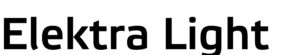 Elektra Light Pro Bold cкачати шрифт безкоштовно