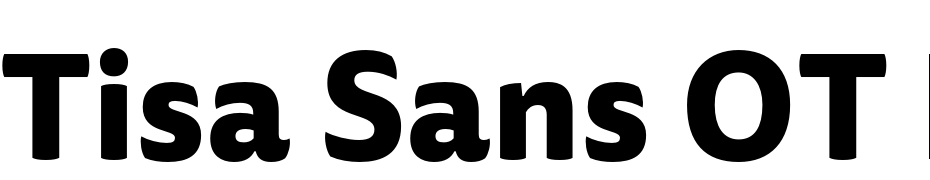 Tisa Sans OT Extrabold Fuente Descargar Gratis