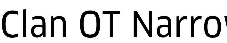 Clan OT Narrow News Font Download Free