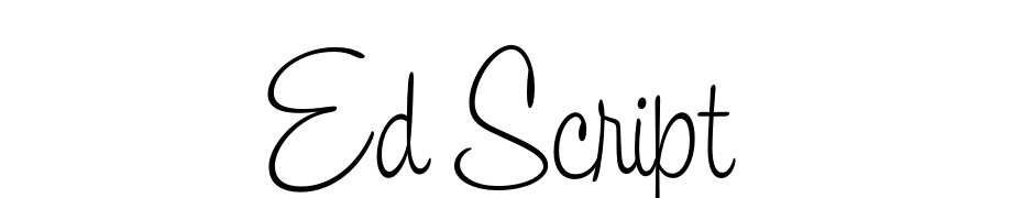 Ed Script Fuente Descargar Gratis