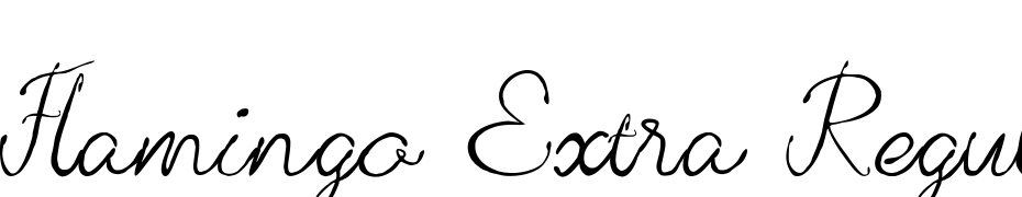Flamingo Extra Regular Font Download Free