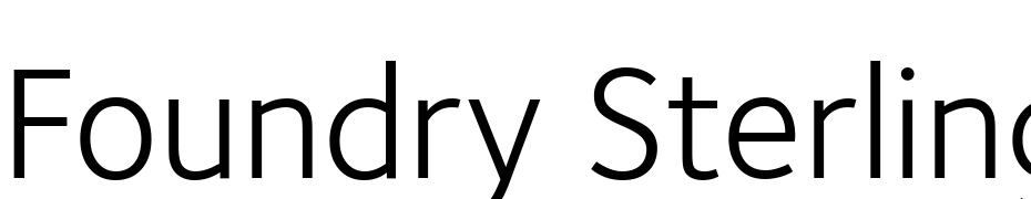 Foundry Sterling Book Font Download Free