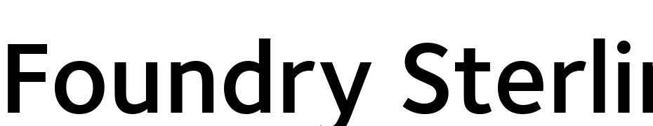 Foundry Sterling Demi OSF Schrift Herunterladen Kostenlos