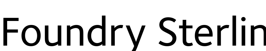 Foundry Sterling Medium Font Download Free