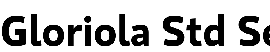 Gloriola Std Semi Bold Yazı tipi ücretsiz indir