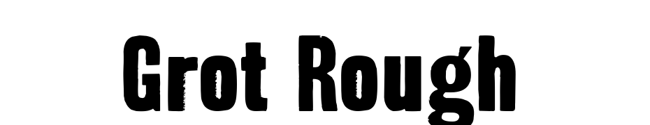 Grot Rough Font Download Free
