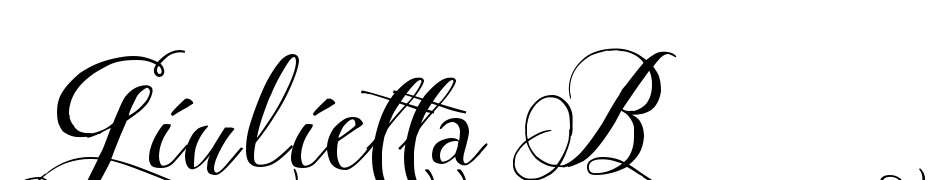 Giulietta B Font Download Free