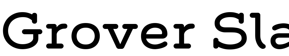 Grover Slab Fuente Descargar Gratis