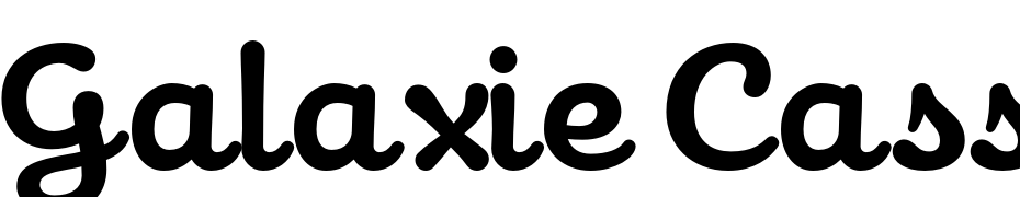 Galaxie Cassiopeia Bold Font Download Free