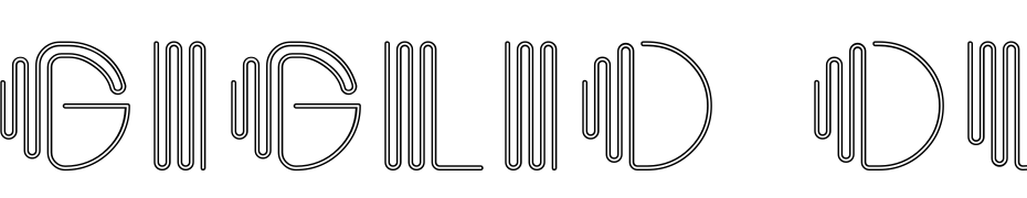 Giglio Outline Font Download Free