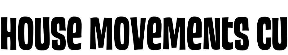 House Movements Custom Scarica Caratteri Gratis