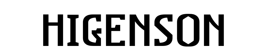 HIGENSON Font Download Free