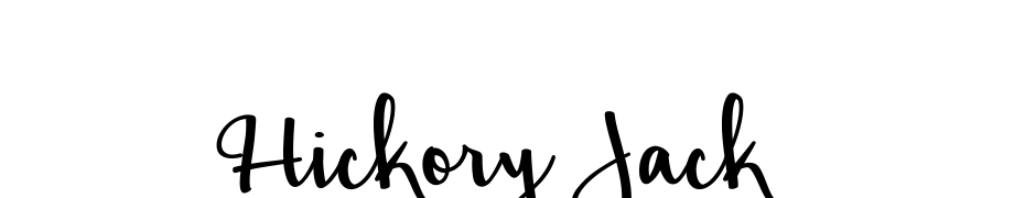 Hickory Jack Font Download Free