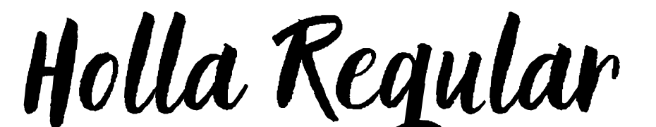 Holla Regular Font Download Free