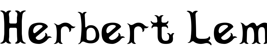Herbert Lemuel Font Download Free