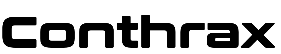 Conthrax Hv Regular Font Download Free