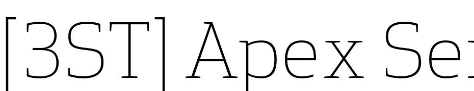 Apex Serif Light Font Download Free