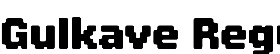 Gulkave Regular Font Download Free