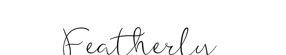 Featherly Font Download Free