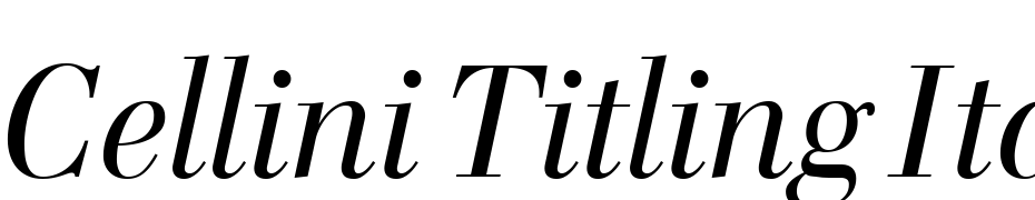 Cellini Titling Italic Schrift Herunterladen Kostenlos