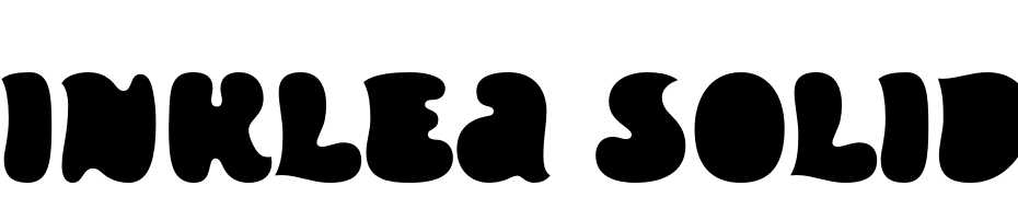 Inklea Solid Regular Font Download Free