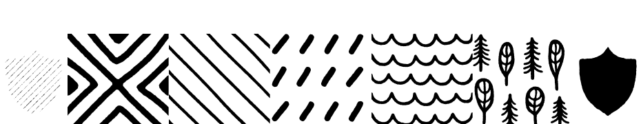 Intro Goodies Patterns & Shapes Fuente Descargar Gratis