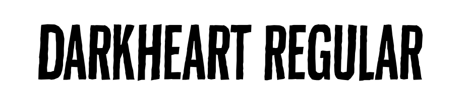 Darkheart Regular Font Download Free