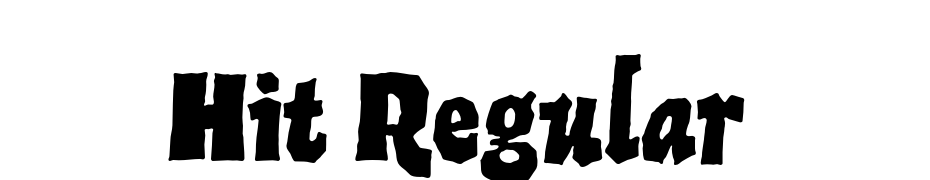 Hit Regular Font Download Free