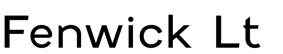 Fenwick Lt Regular Font Download Free