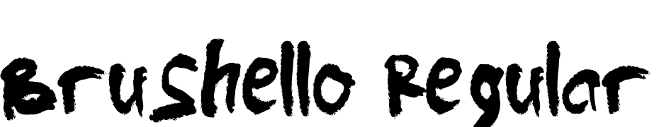 Brushello Regular Font Download Free