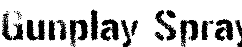 Gunplay Spraypaint Regular Font Download Free
