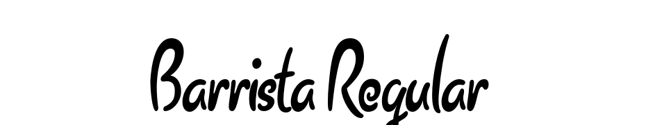 Barrista Regular Font Download Free