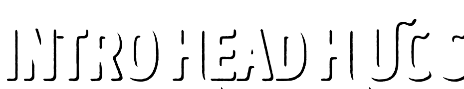 Intro Head H UC Shade Font Download Free