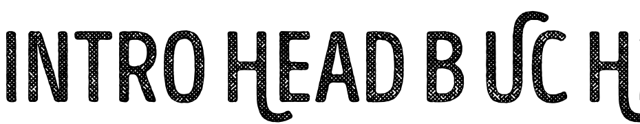 Intro Head B UC H2 Base Font Download Free