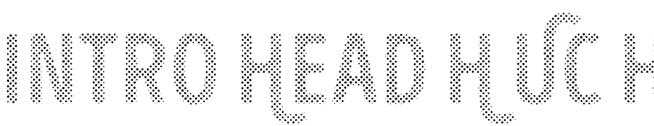 Intro Head H UC H1 Schrift Herunterladen Kostenlos
