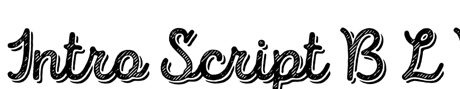 Intro Script B L Base Shade Schrift Herunterladen Kostenlos