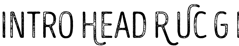 Intro Head R UC G Base Fuente Descargar Gratis