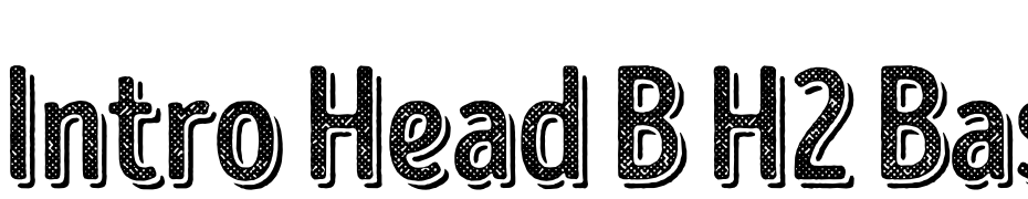 Intro Head B H2 Base Shade Fuente Descargar Gratis