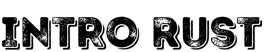 Intro Rust G Base Shade Font Download Free