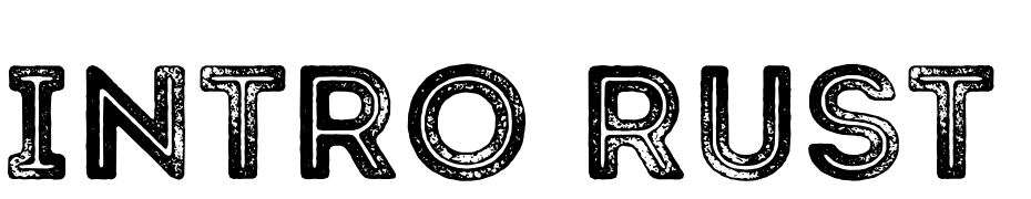 Intro Rust G Base 2 Line Schrift Herunterladen Kostenlos