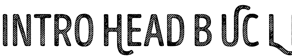Intro Head B UC L Base Font Download Free