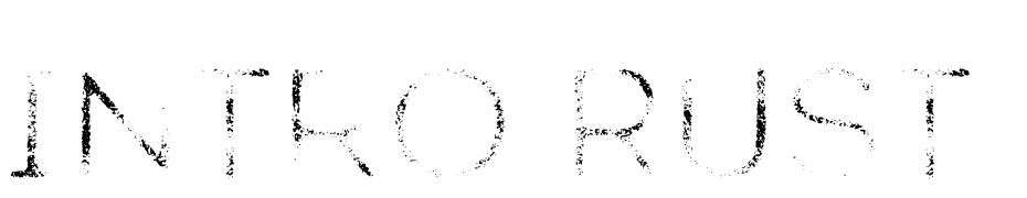 Intro Rust Book G Font Download Free