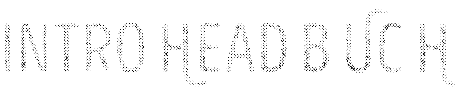 Intro Head B UC H2 Font Download Free